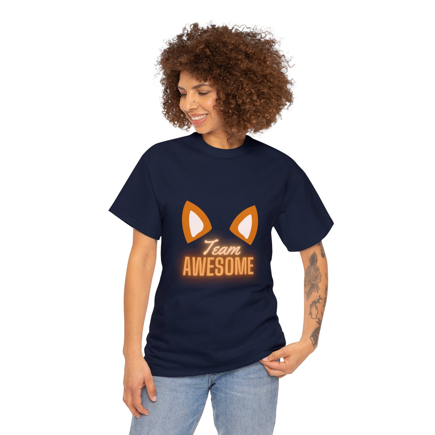 Team Awesome Unisex Heavy Cotton Tee