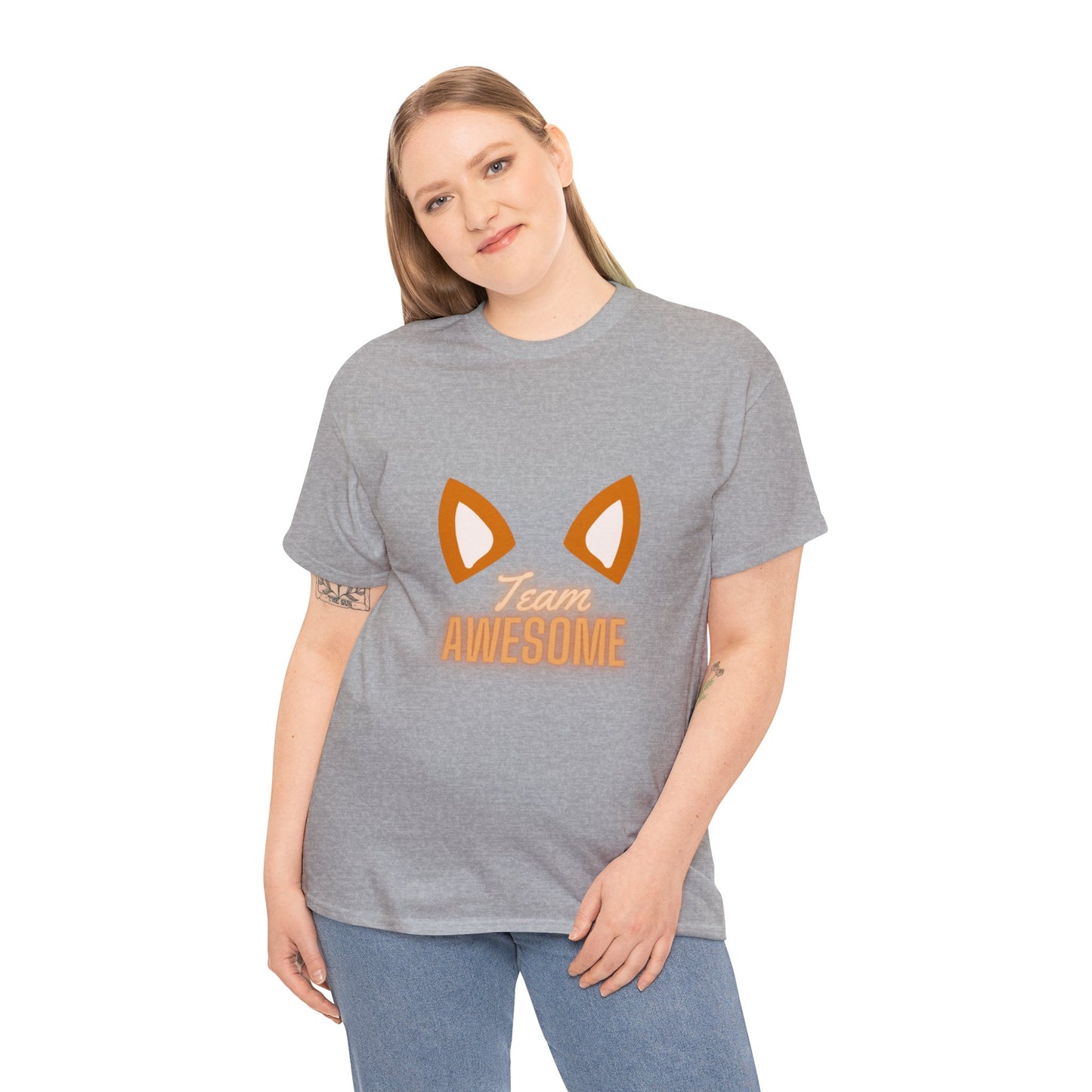 Team Awesome Unisex Heavy Cotton Tee