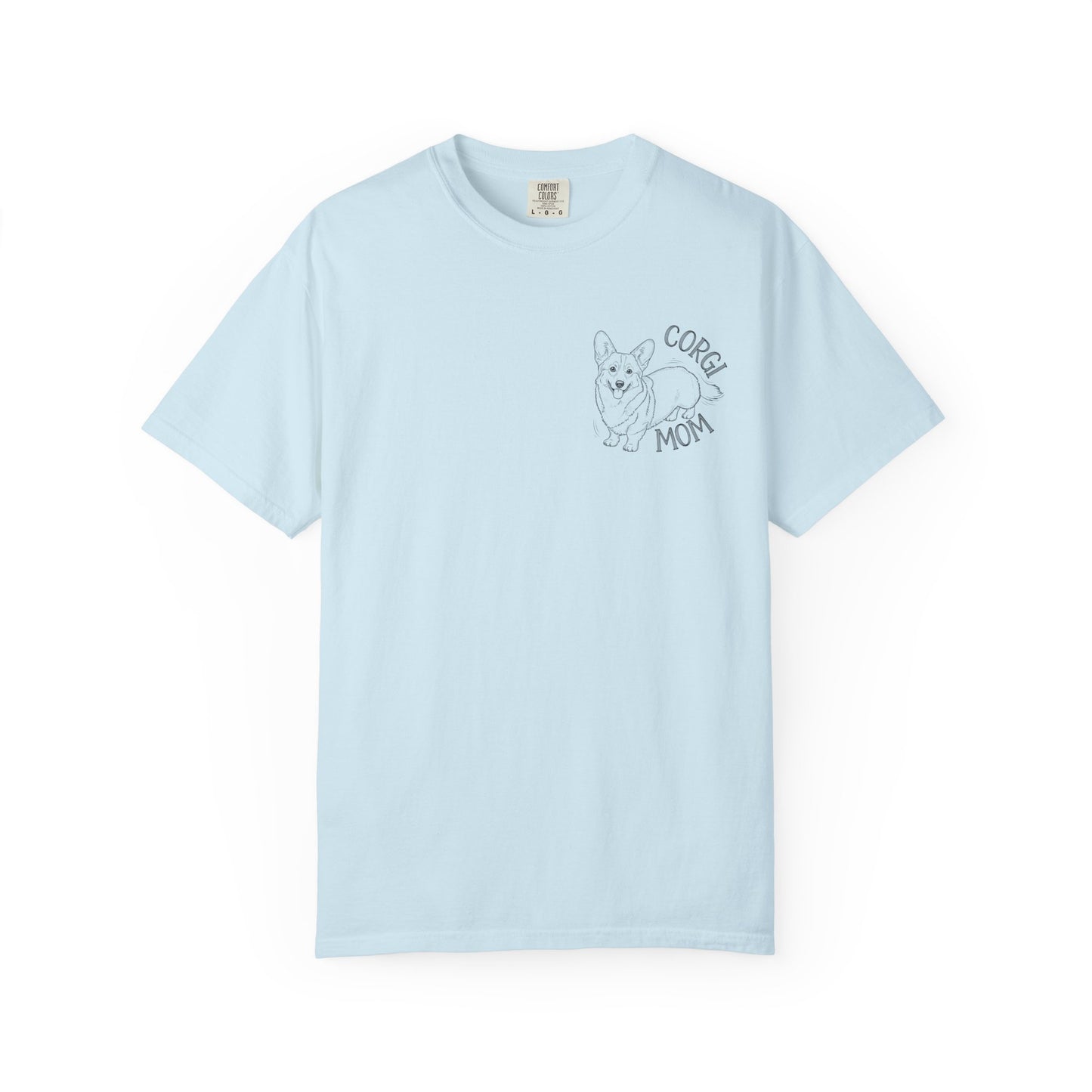 Corgi Mom Unisex Garment-Dyed T-Shirt