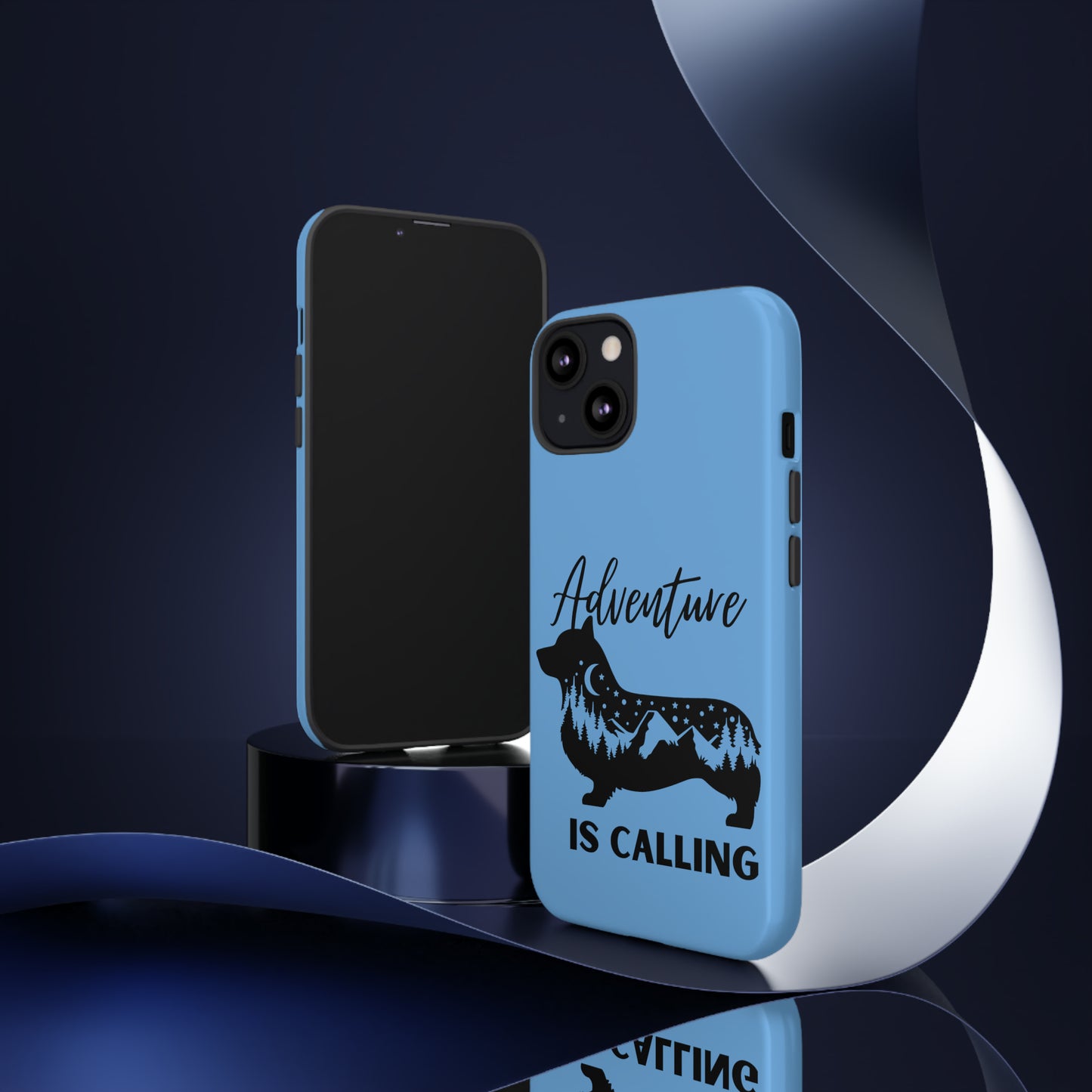 Adventure Calling Phone Case - Light Blue