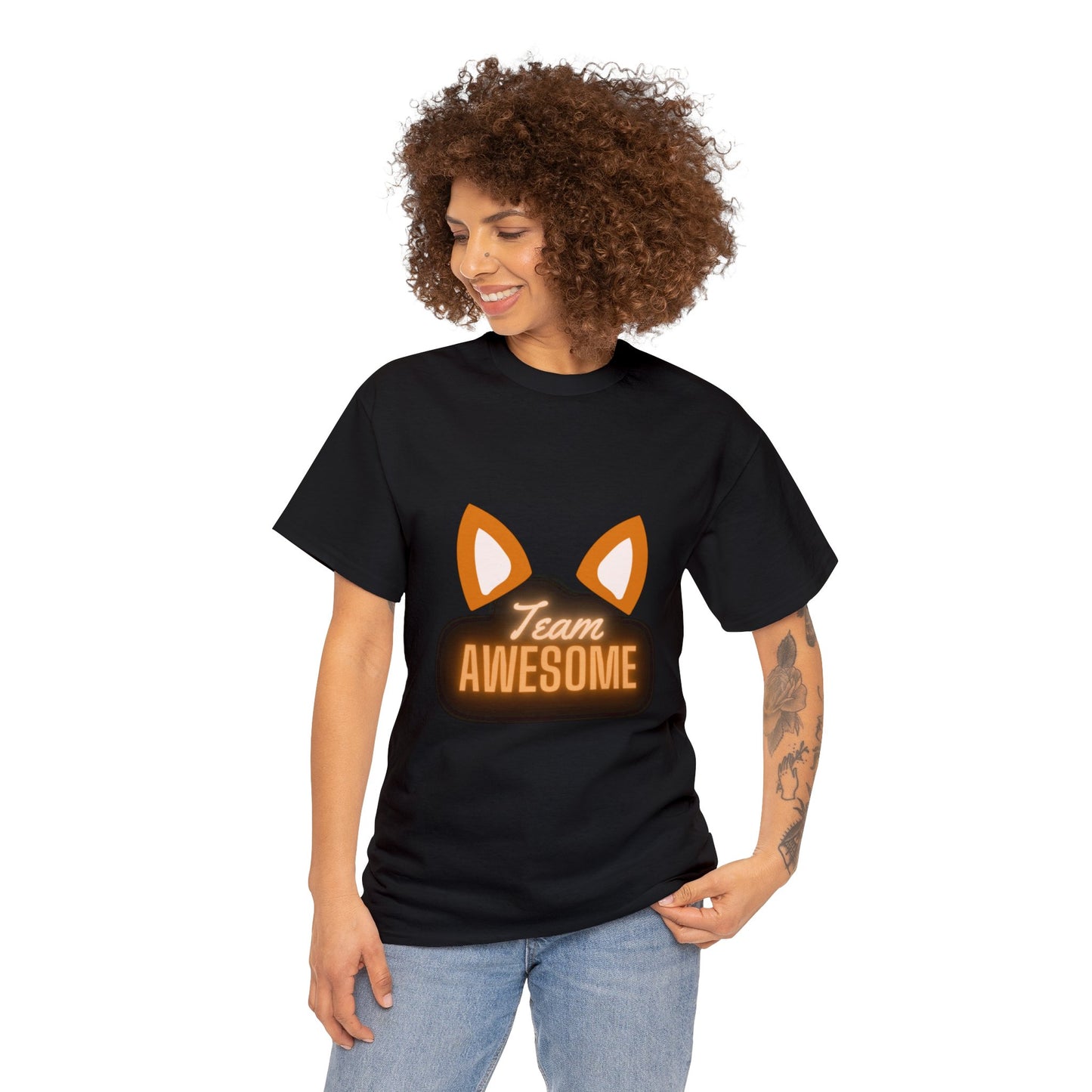 Team Awesome Unisex Heavy Cotton Tee