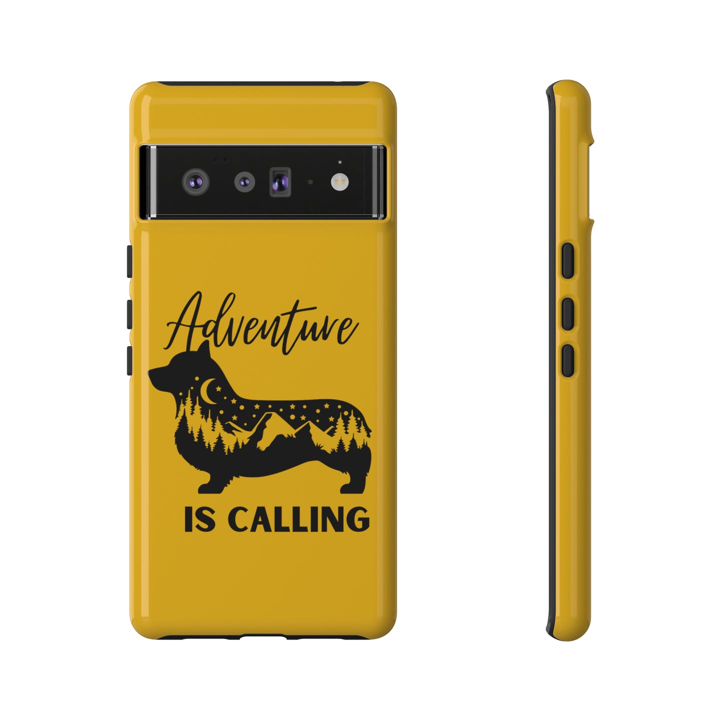 Adventure Calling Phone Case - Yellow