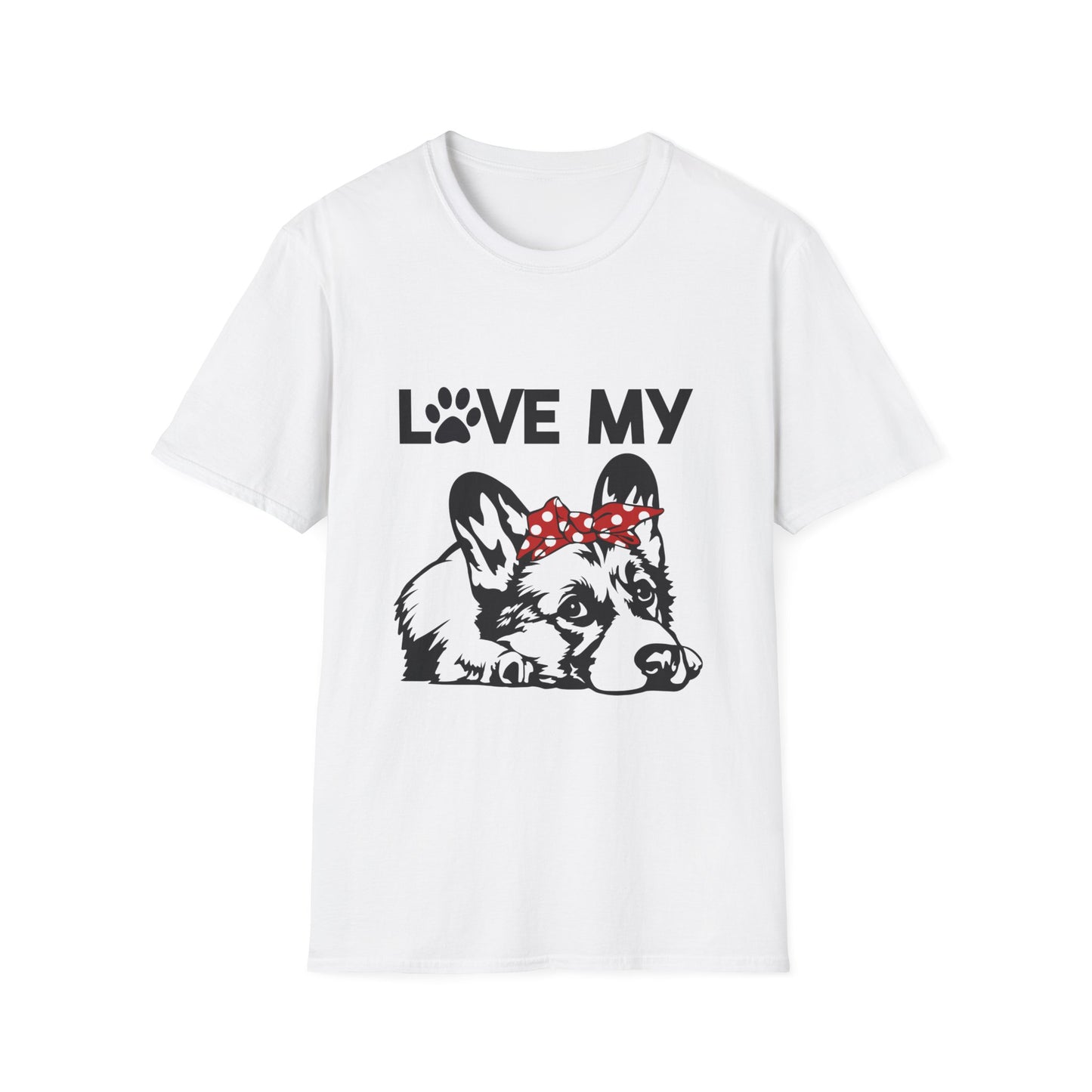 Love My Corgi Unisex Softstyle T-Shirt