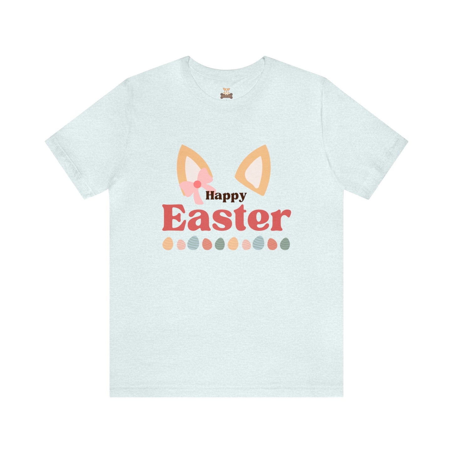 Easter Corgi Unisex Jersey Short Sleeve Tee