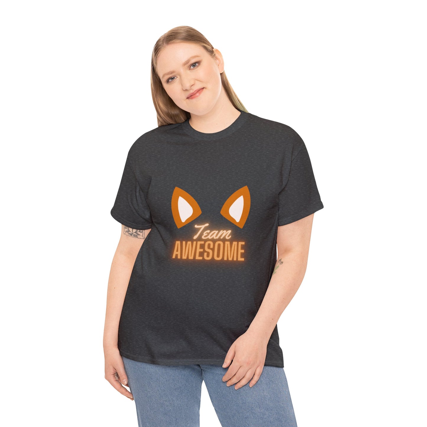 Team Awesome Unisex Heavy Cotton Tee