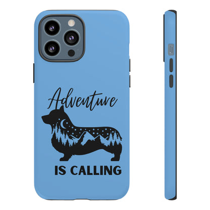 Adventure Calling Phone Case - Light Blue