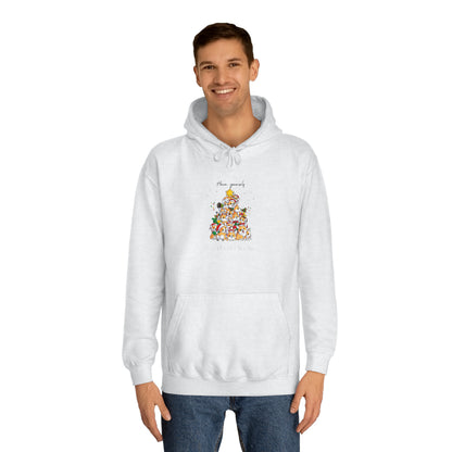 Corgi Christmas Unisex College Hoodie