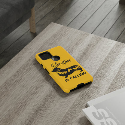 Adventure Calling Phone Case - Yellow