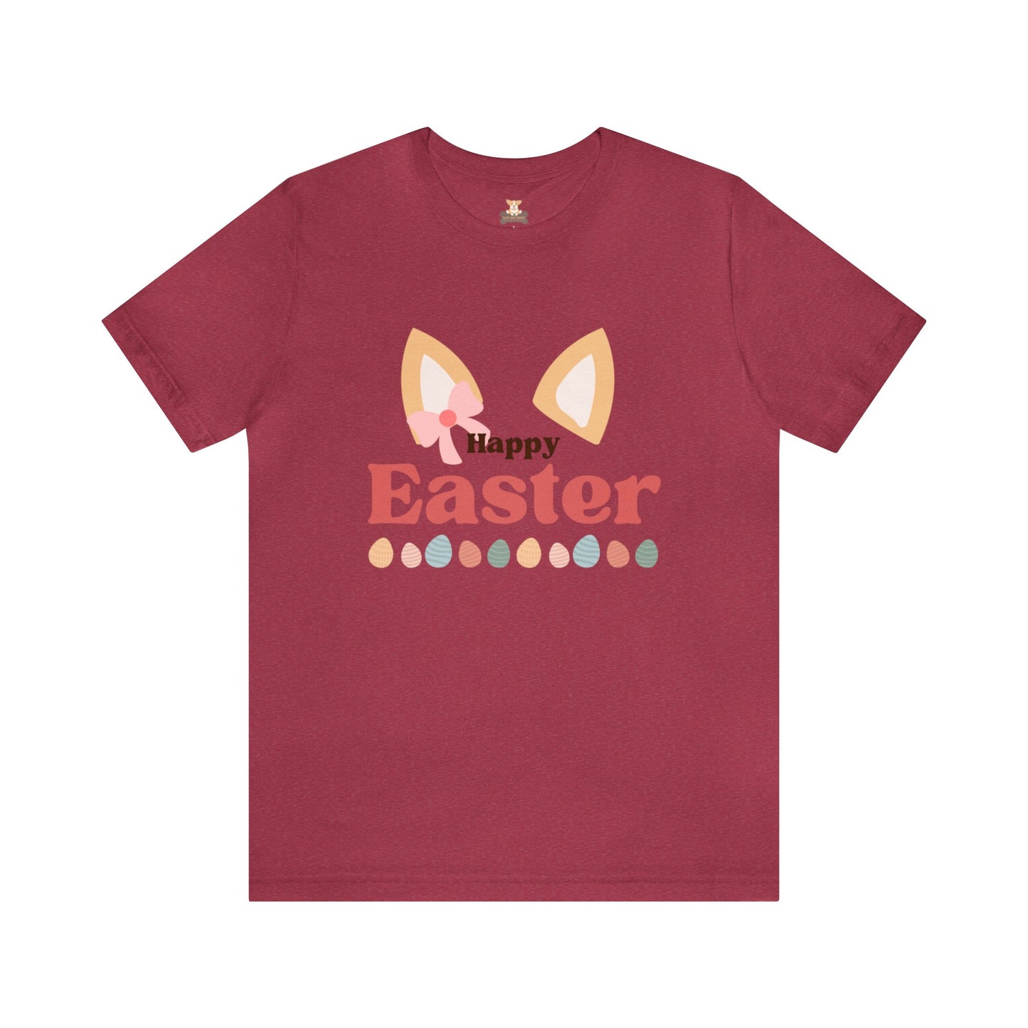 Easter Corgi Unisex Jersey Short Sleeve Tee