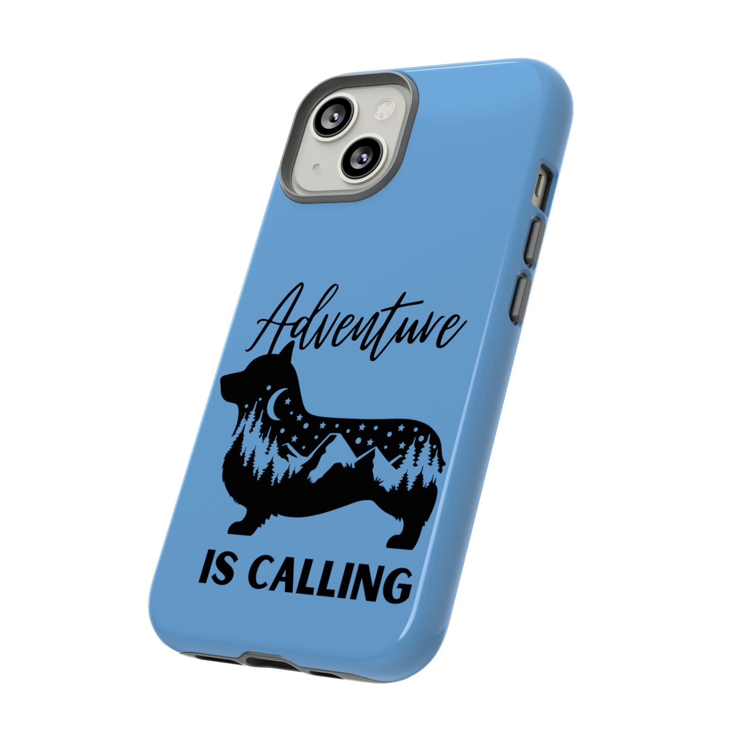 Adventure Calling Phone Case - Light Blue