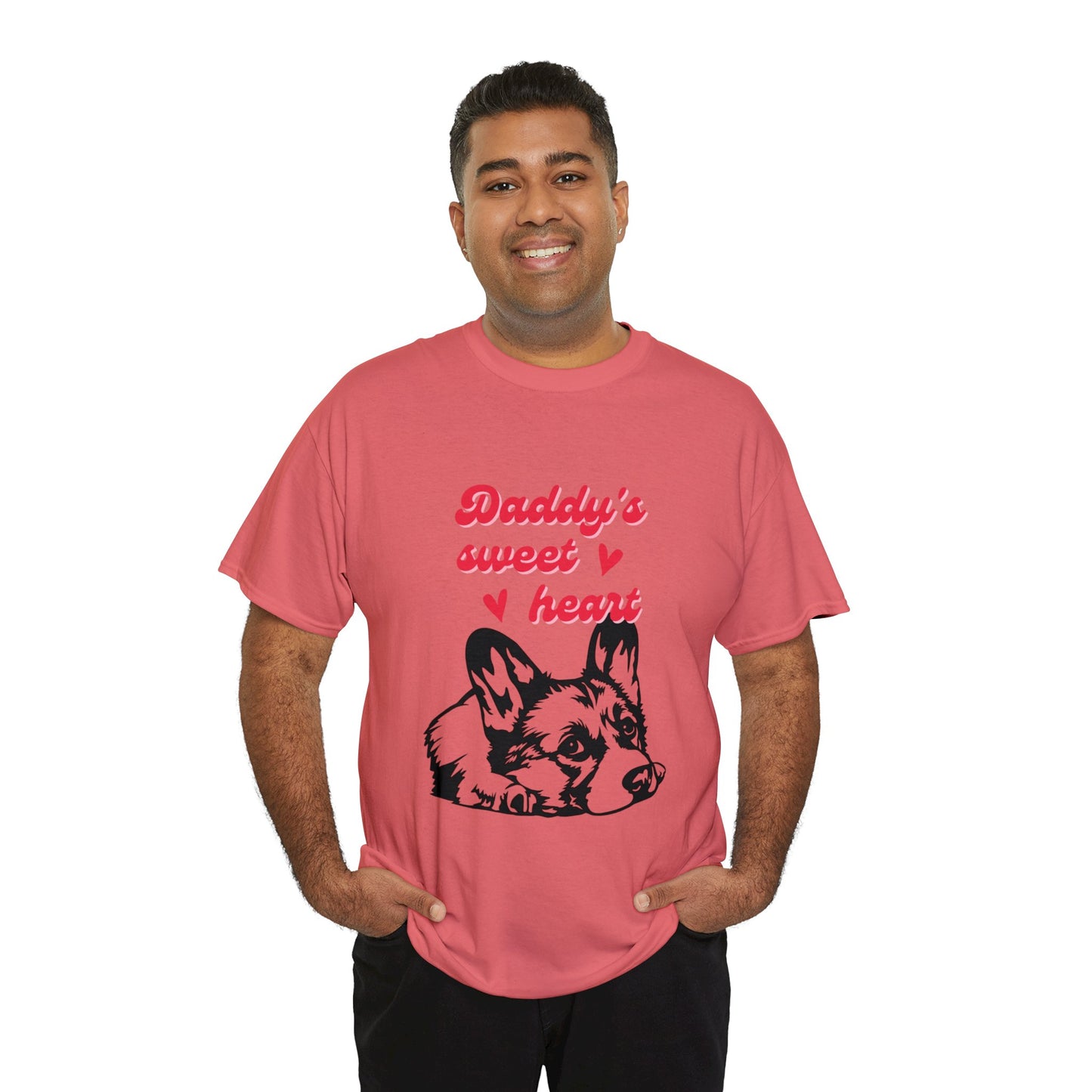 Corgi Sweetheart Unisex Heavy Cotton Tee