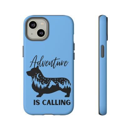 Adventure Calling Phone Case - Light Blue