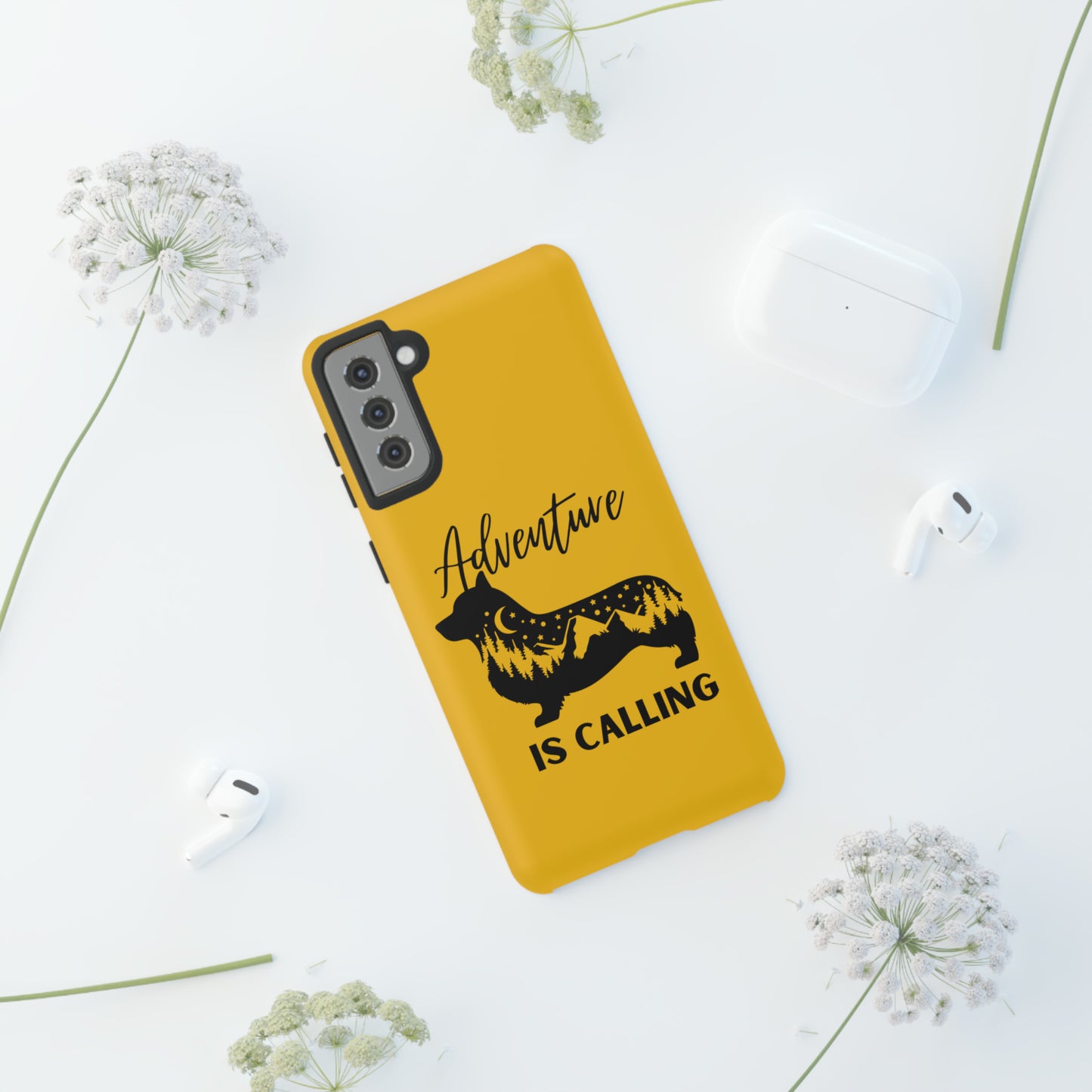 Adventure Calling Phone Case - Yellow