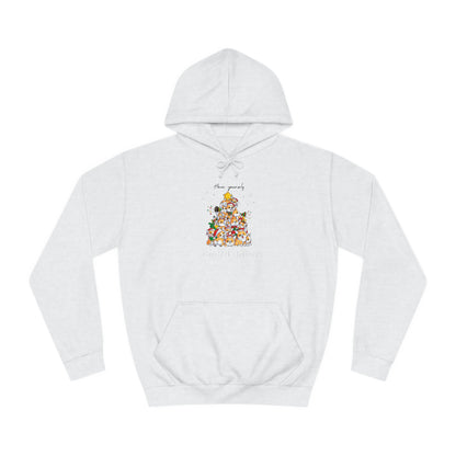 Corgi Christmas Unisex College Hoodie