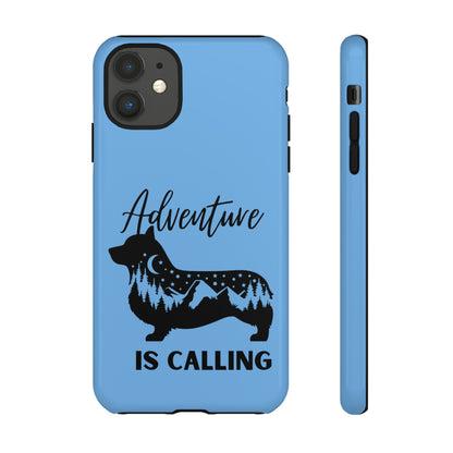 Adventure Calling Phone Case - Light Blue