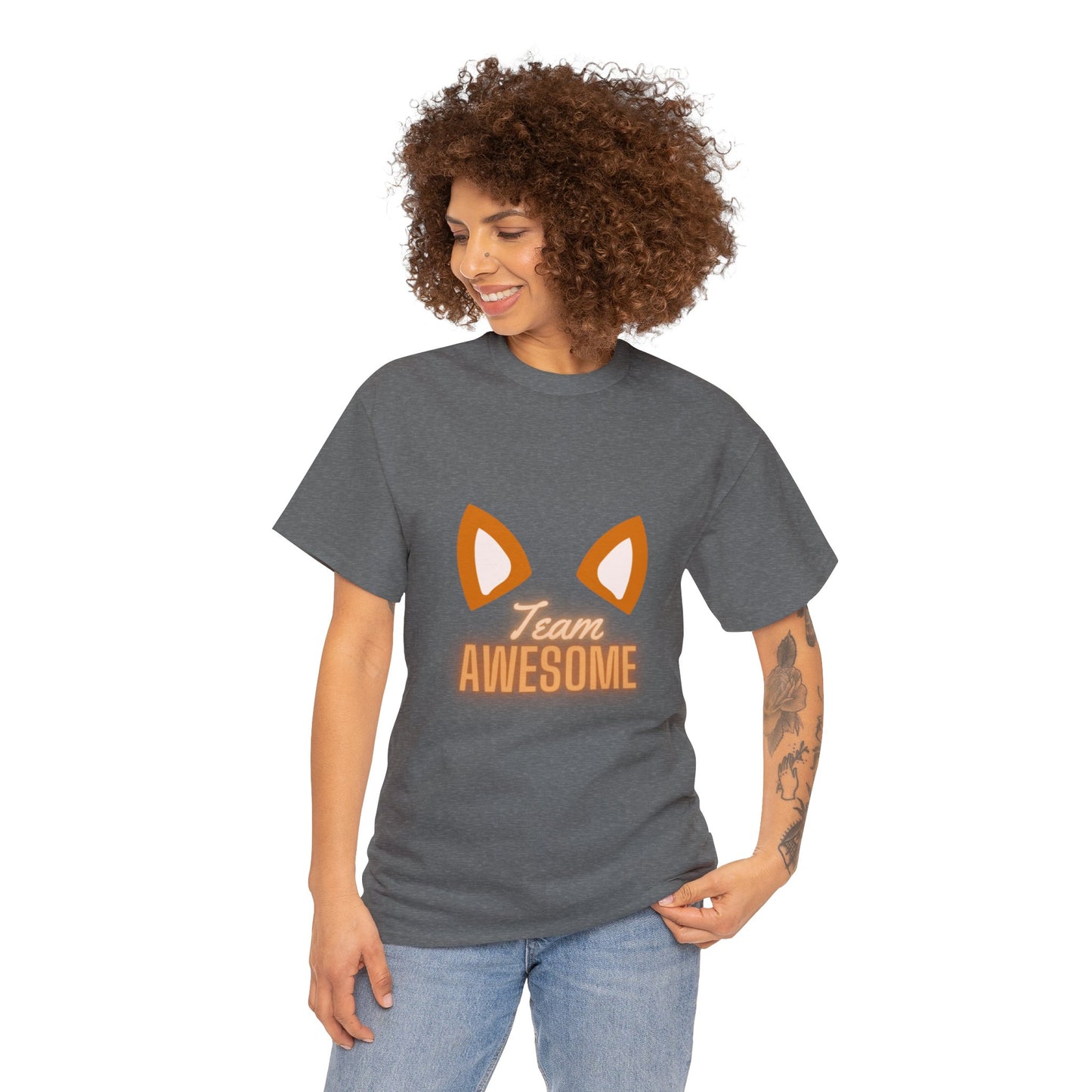 Team Awesome Unisex Heavy Cotton Tee