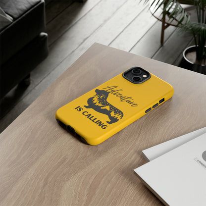 Adventure Calling Phone Case - Yellow