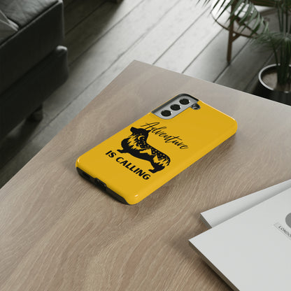 Adventure Calling Phone Case - Yellow