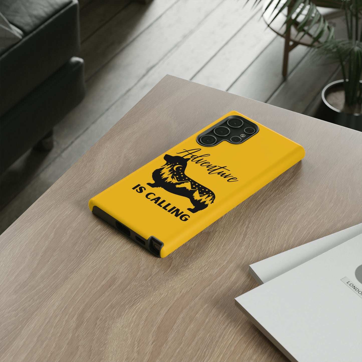 Adventure Calling Phone Case - Yellow