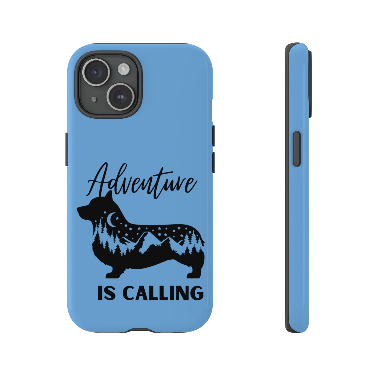 Adventure Calling Phone Case - Light Blue