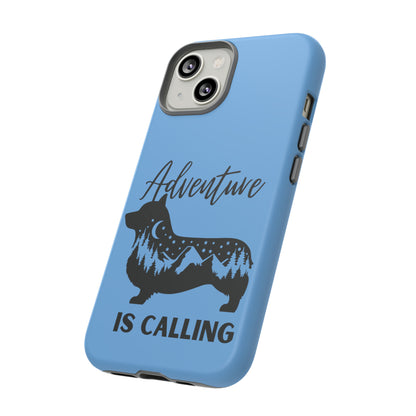 Adventure Calling Phone Case - Light Blue