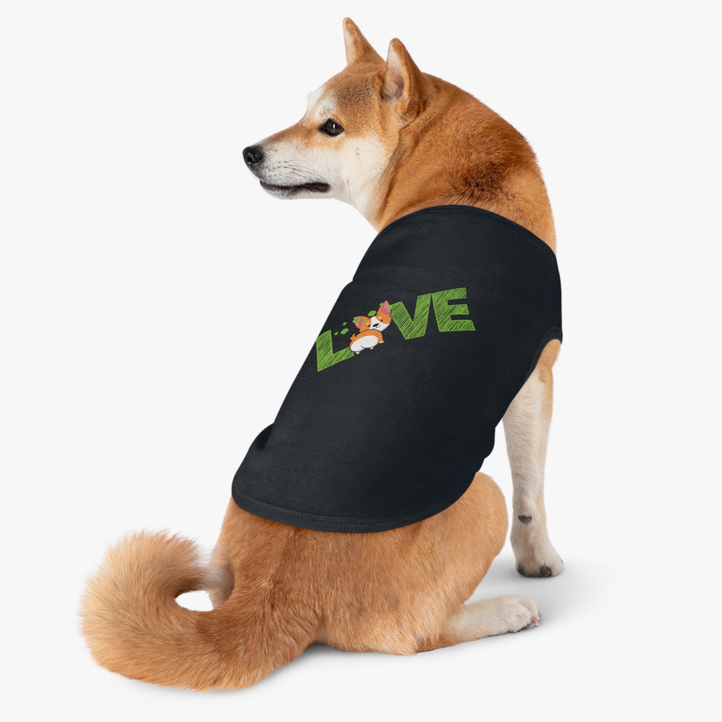 St Patrick Corgi Pet Top