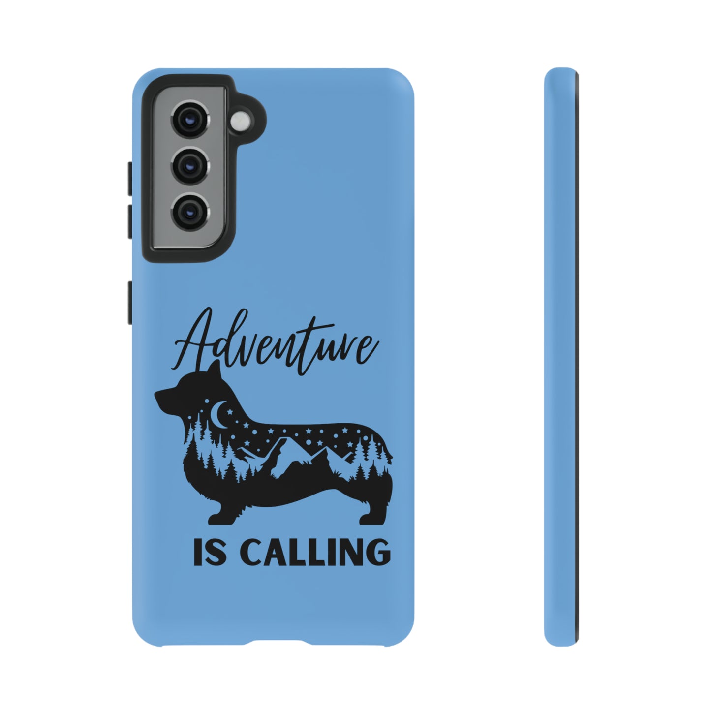 Adventure Calling Phone Case - Light Blue