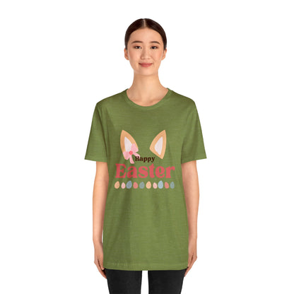 Easter Corgi Unisex Jersey Short Sleeve Tee