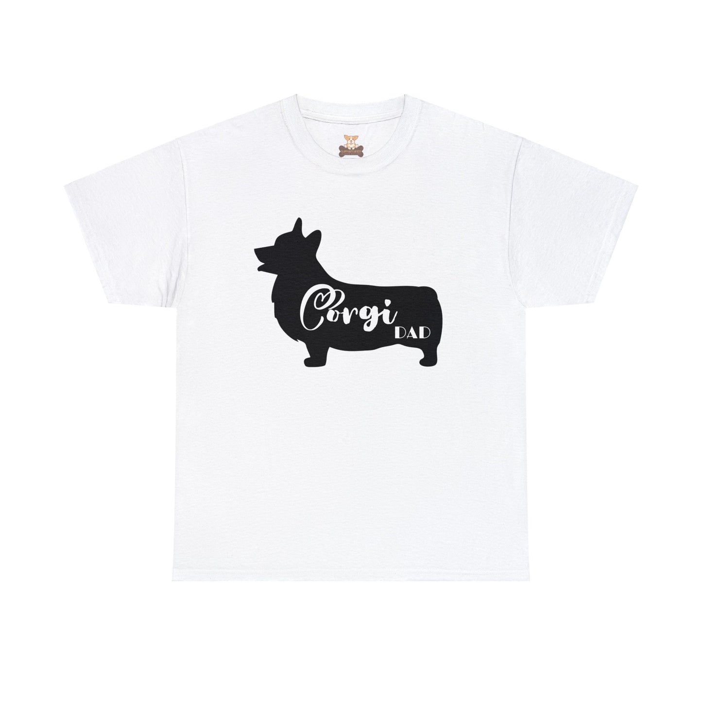 Corgi Dad Heavy Cotton Tee