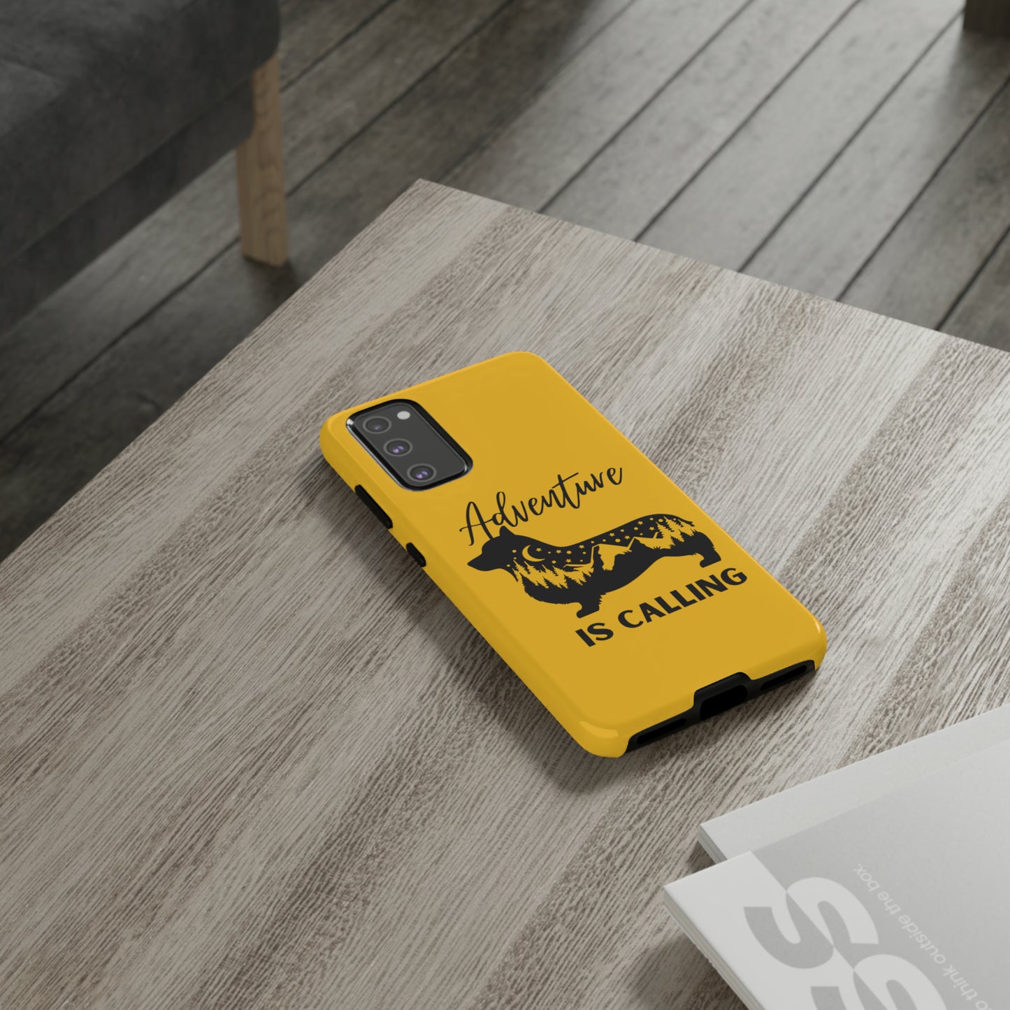 Adventure Calling Phone Case - Yellow