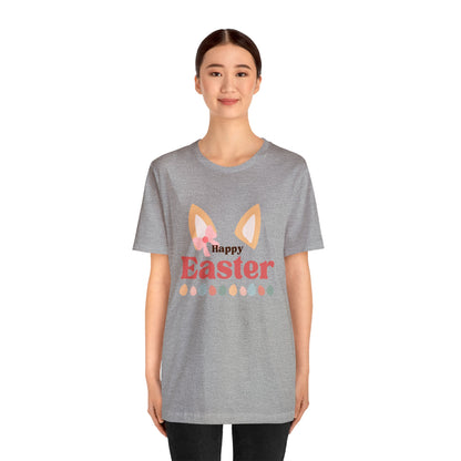 Easter Corgi Unisex Jersey Short Sleeve Tee