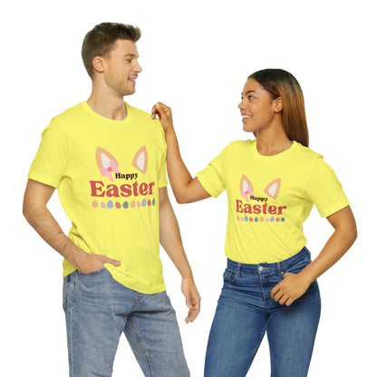 Easter Corgi Unisex Jersey Short Sleeve Tee