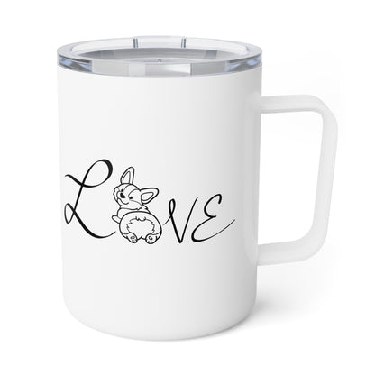 Corgi Love Insulated Coffee Mug, 10oz