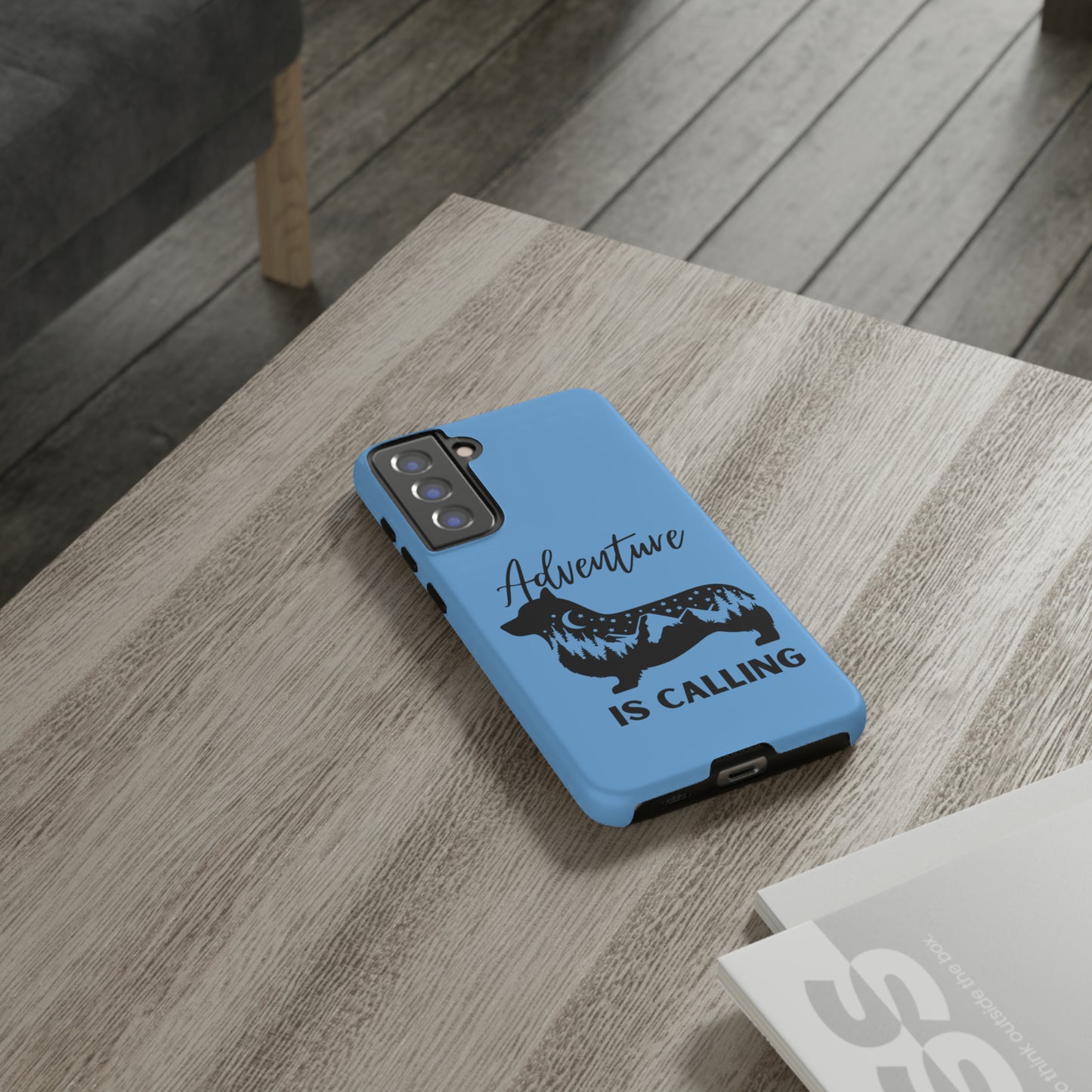 Adventure Calling Phone Case - Light Blue