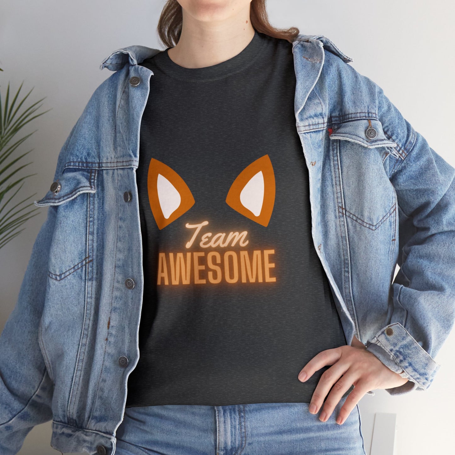 Team Awesome Unisex Heavy Cotton Tee