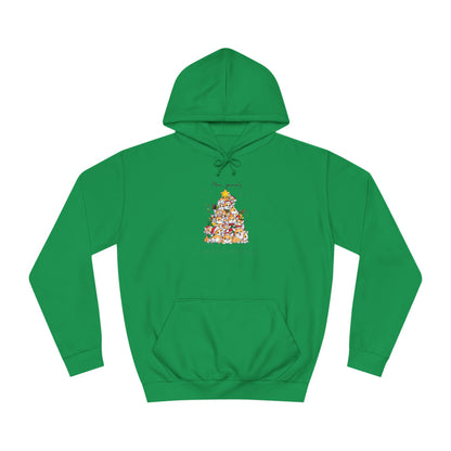 Corgi Christmas Unisex College Hoodie