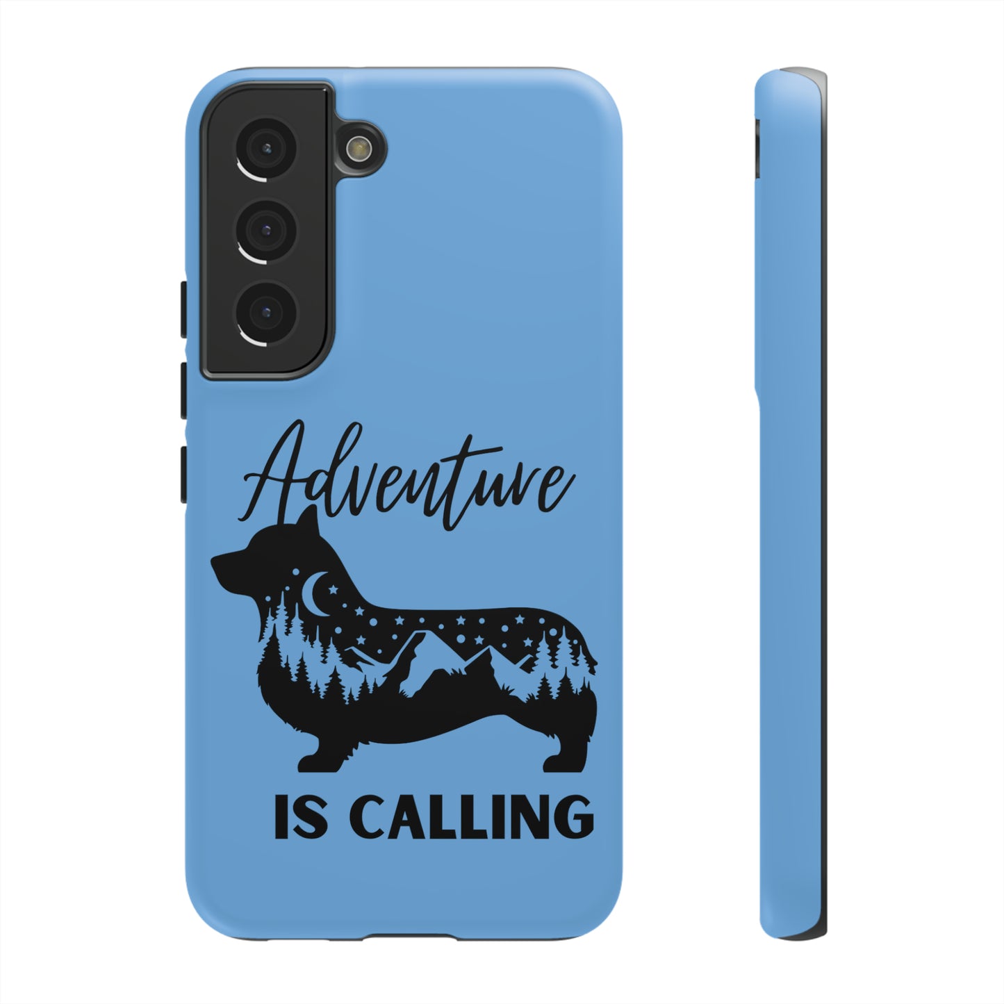 Adventure Calling Phone Case - Light Blue