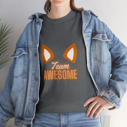 Team Awesome Unisex Heavy Cotton Tee