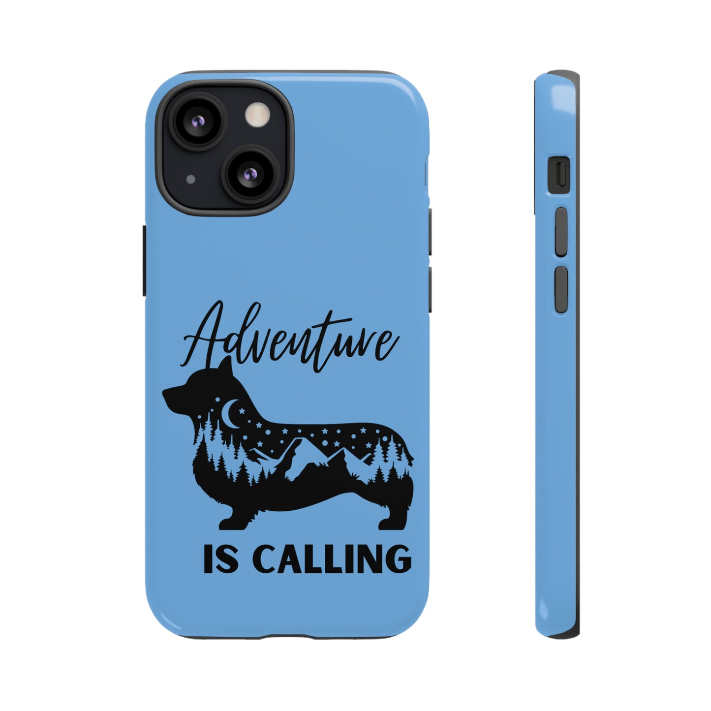 Adventure Calling Phone Case - Light Blue