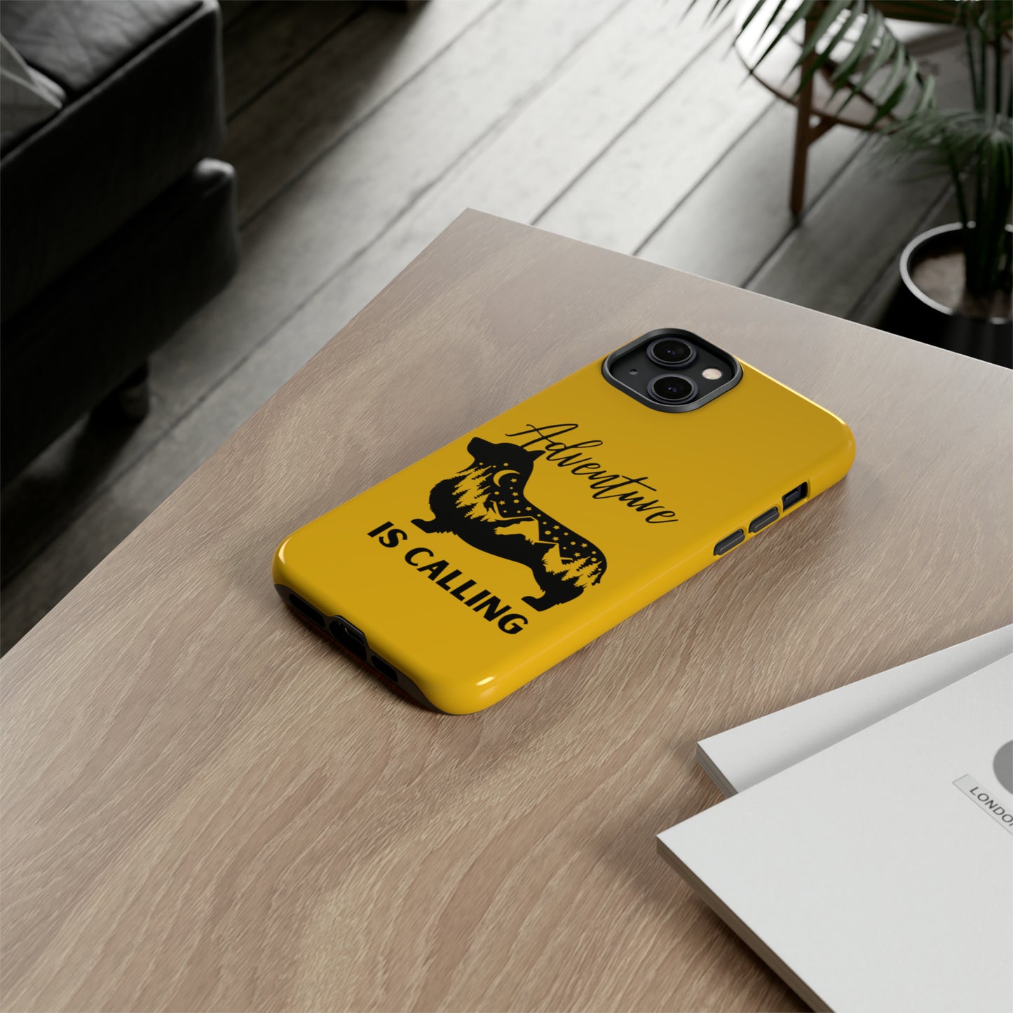 Adventure Calling Phone Case - Yellow