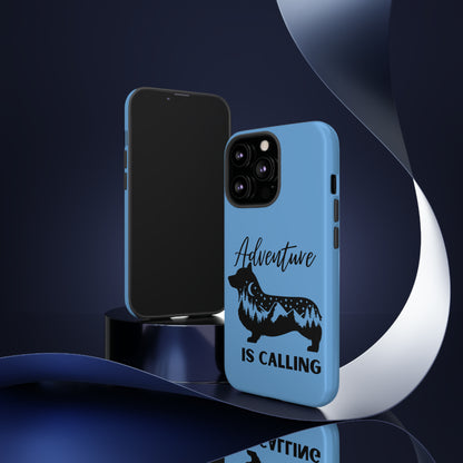 Adventure Calling Phone Case - Light Blue