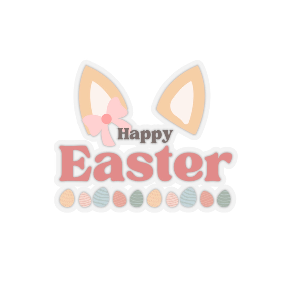 Corgi Easter Stickers