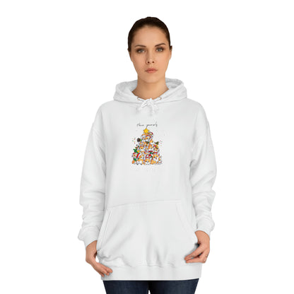 Corgi Christmas Unisex College Hoodie