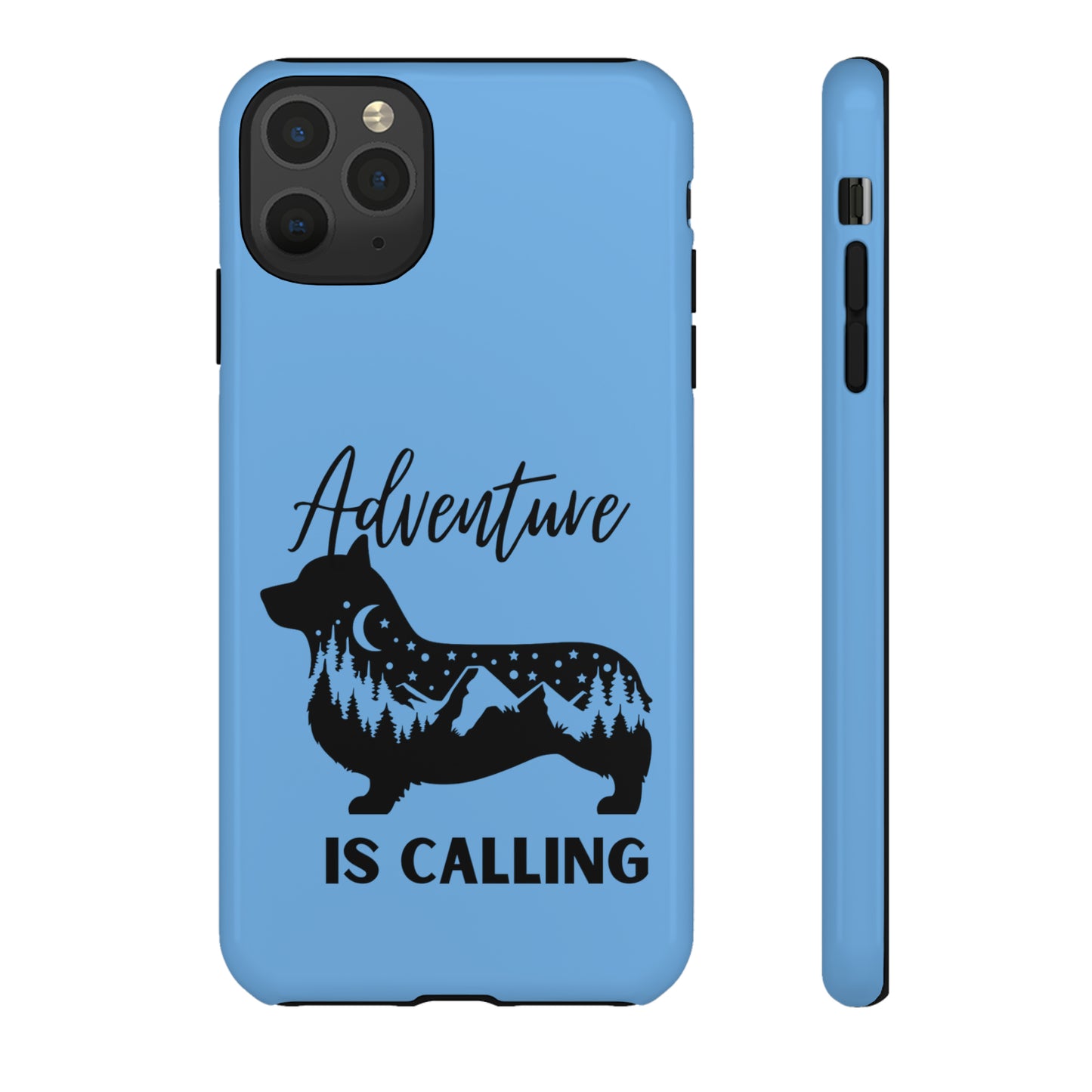 Adventure Calling Phone Case - Light Blue