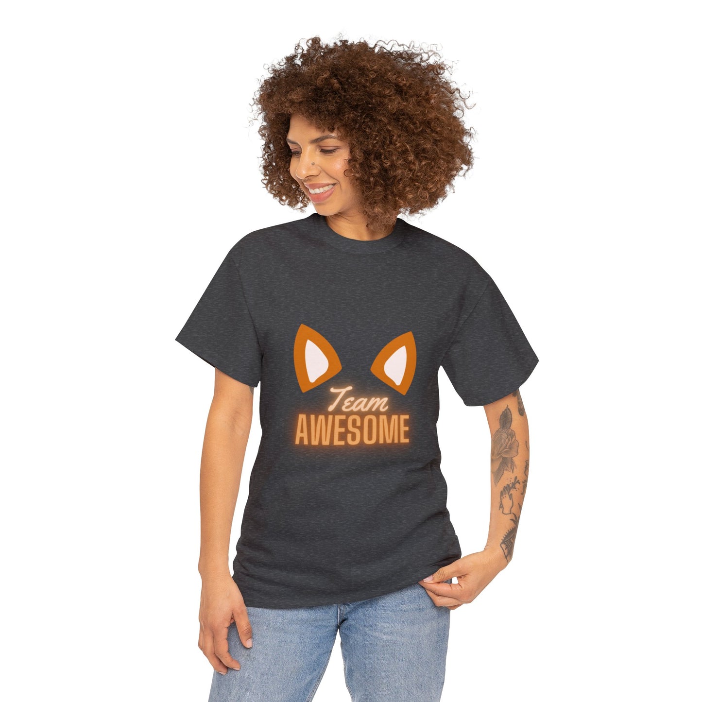 Team Awesome Unisex Heavy Cotton Tee