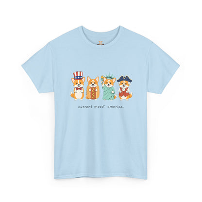Current Mood: America 4th of July Corgi Tee