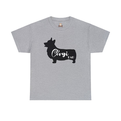 Corgi Dad Heavy Cotton Tee