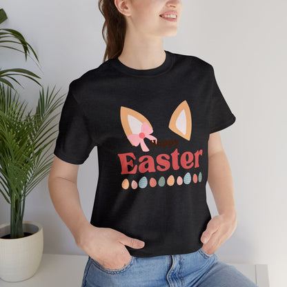 Easter Corgi Unisex Jersey Short Sleeve Tee