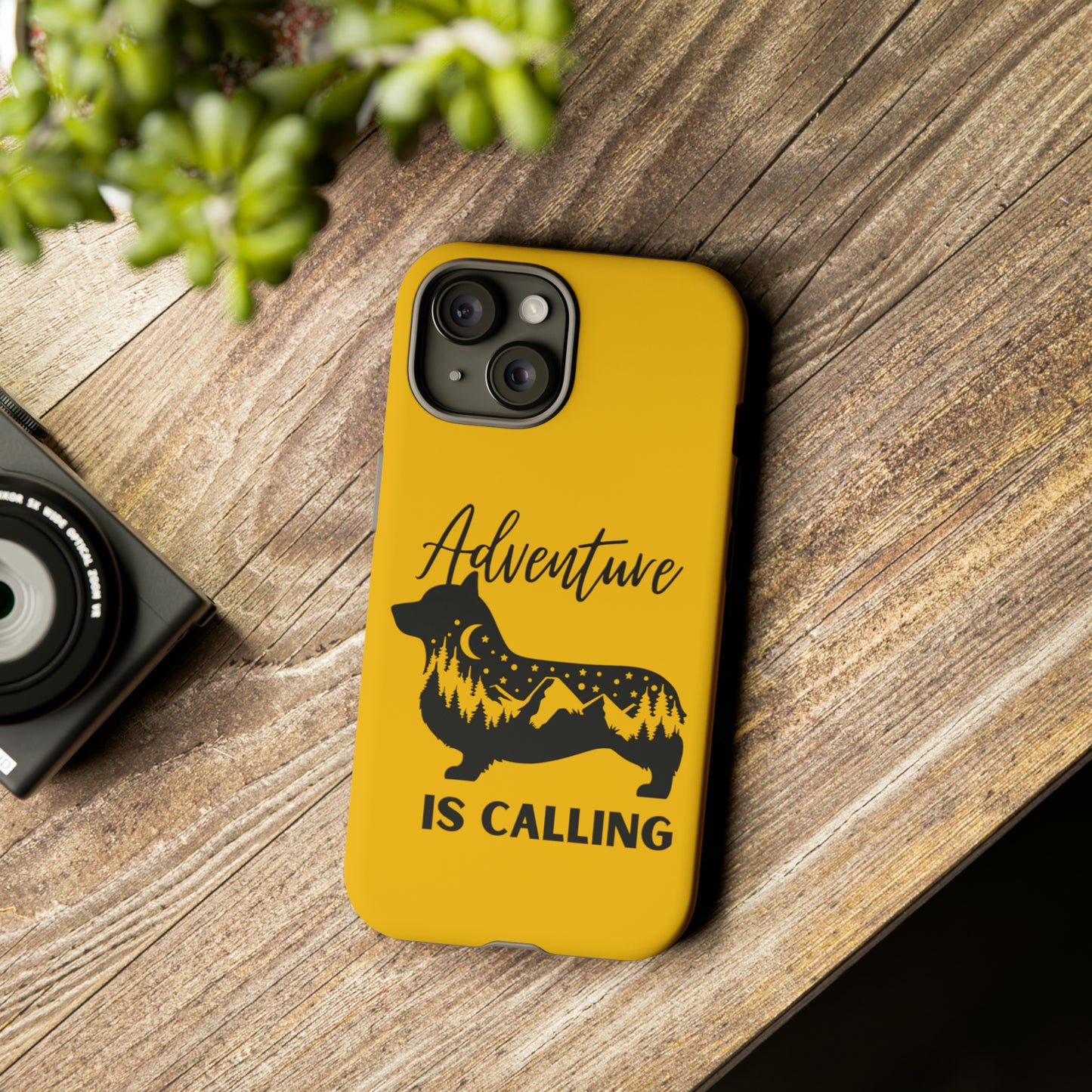 Adventure Calling Phone Case - Yellow