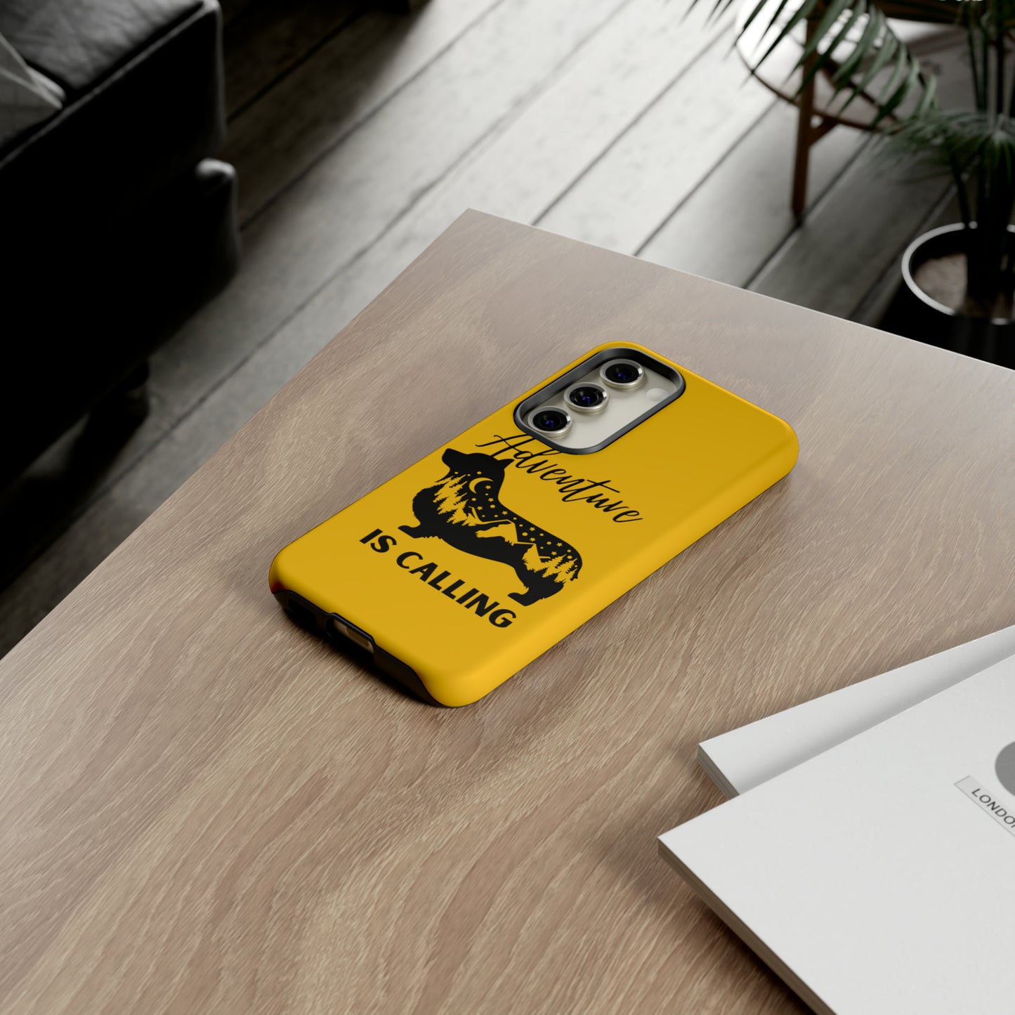 Adventure Calling Phone Case - Yellow